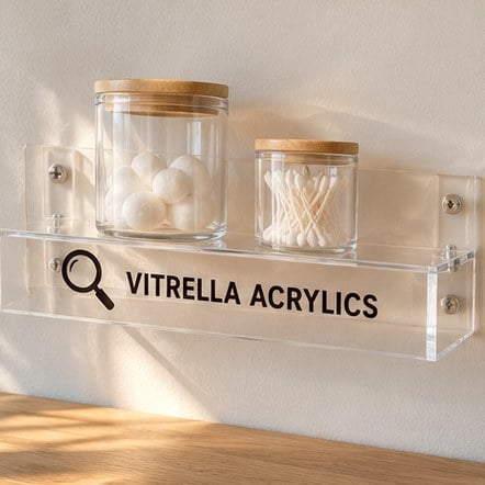 Custom Acrylic Display Shelves