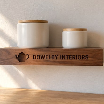 Custom Floating Wall Shelves